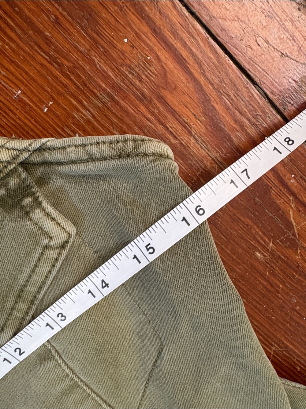 Free People Sleeveless Olive Tan Button-Front Denim Utility Safari Dress Size 6 - Picture 5 of 7